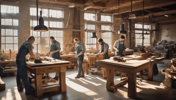 Des artisans menuisier expérimentés dans le Nord