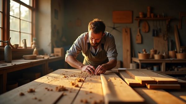 Passion pour le bois : l’art de devenir menuisier